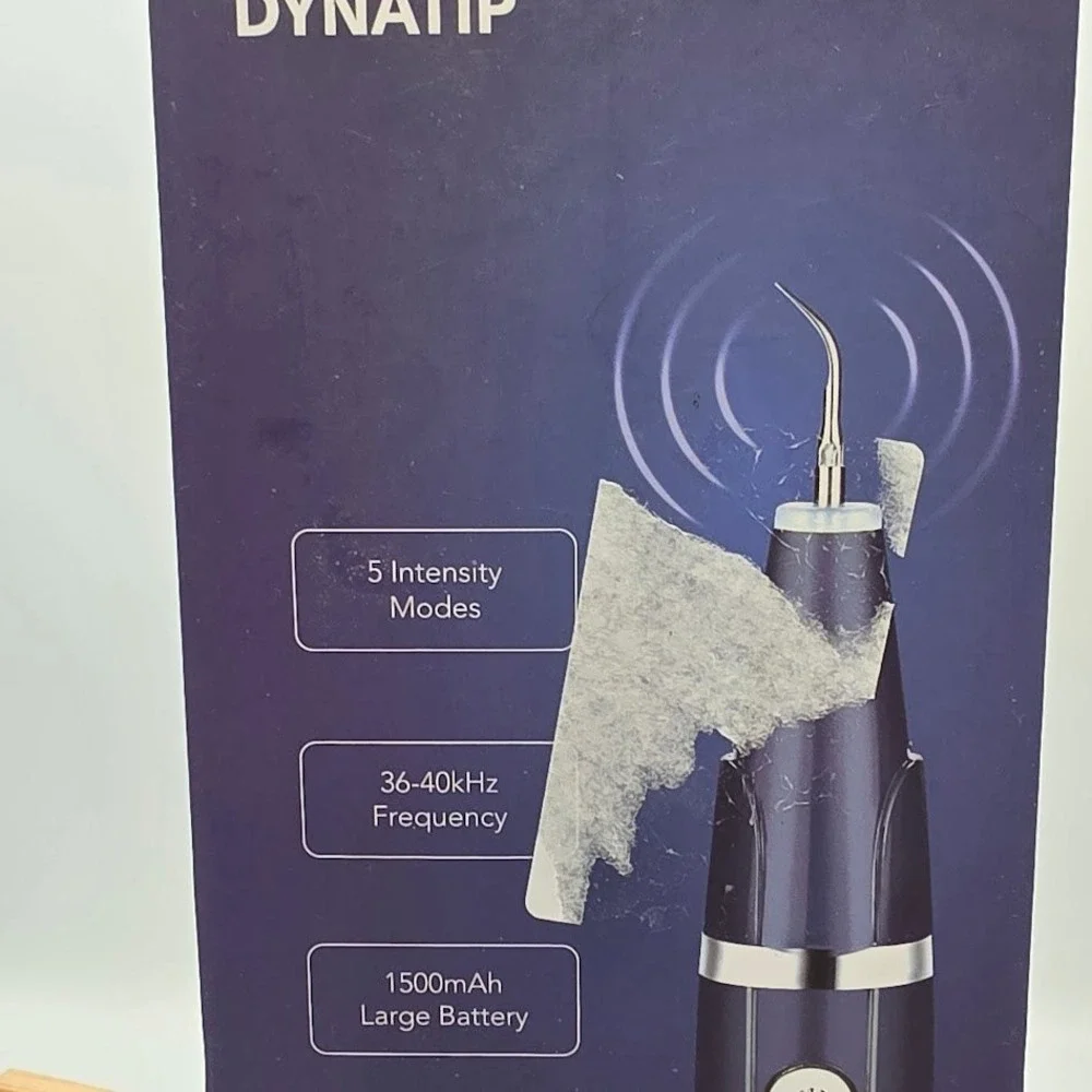 Dynasonic Plaque Remover and Polisher Tooth Cleaner 5 Modes USB Rechargeable‎